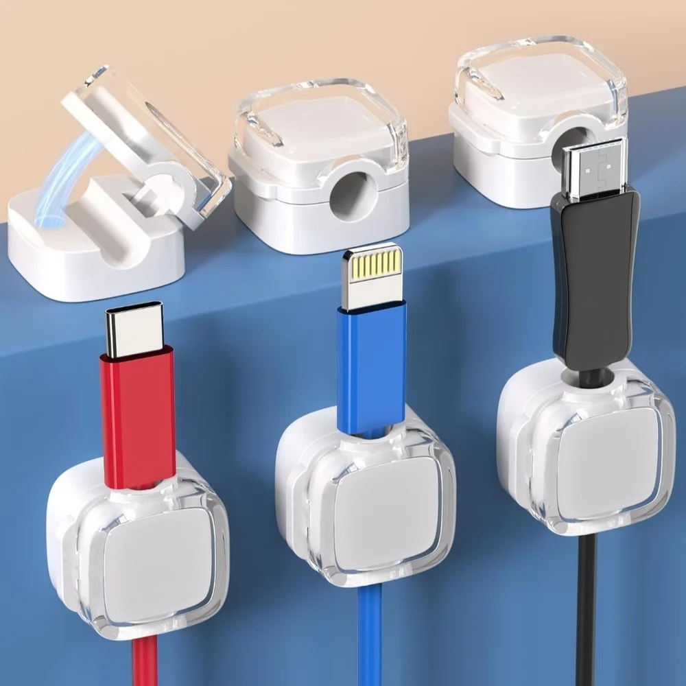 Magnetic Cable 6-Pack Magnetic Clips